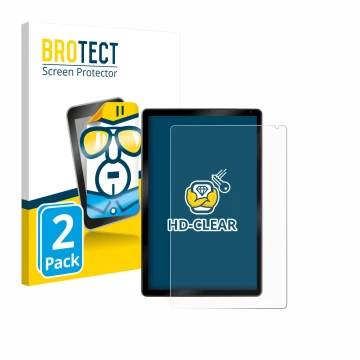 Parte frontale di una confezione del prodotto con il logo del marchio BROTECT. Accanto è raffigurato il dispositivo Yicty C108