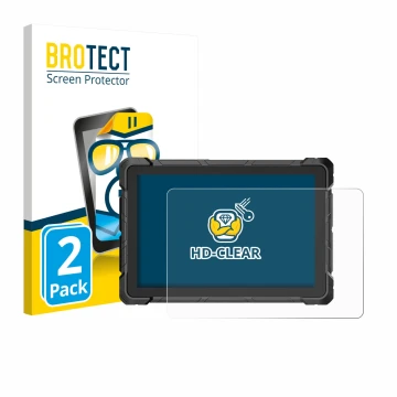 Parte frontale di una confezione del prodotto con il logo del marchio BROTECT. Accanto è raffigurato il dispositivo Higole F7G