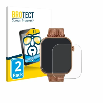 Parte frontale di una confezione del prodotto con il logo del marchio BROTECT. Accanto è raffigurato il dispositivo Techmade M