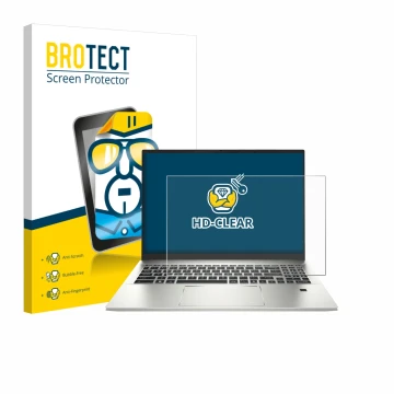 Parte frontale di una confezione del prodotto con il logo del marchio BROTECT. Accanto è raffigurato il dispositivo MSI Presti