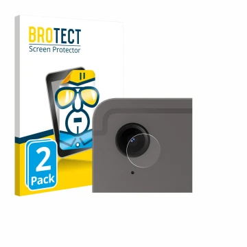 Parte frontale di una confezione del prodotto con il logo del marchio BROTECT. Accanto è raffigurato il dispositivo Samsung Ga