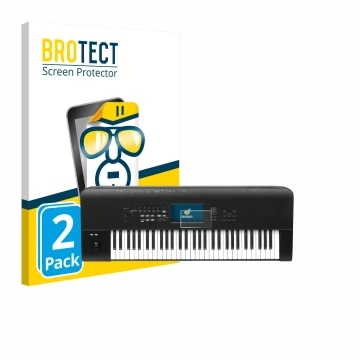 Parte frontale di una confezione del prodotto con il logo del marchio BROTECT. Accanto è raffigurato il dispositivo KORG Nauti