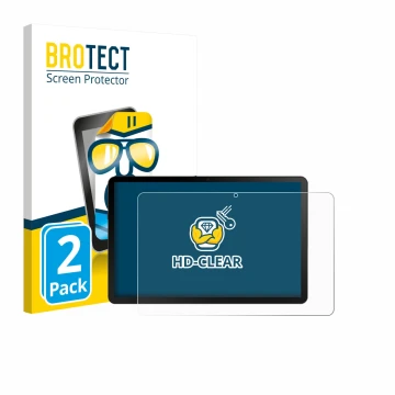 Parte frontale di una confezione del prodotto con il logo del marchio BROTECT. Accanto è raffigurato il dispositivo Ainmel G9 