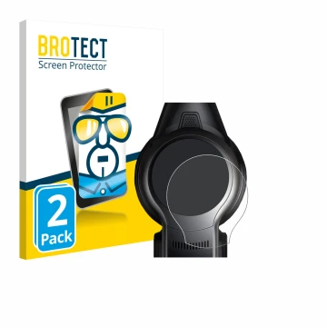 Parte frontale di una confezione del prodotto con il logo del marchio BROTECT. Accanto è raffigurato il dispositivo MOVA S2 co