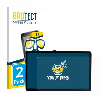 Parte frontale di una confezione del prodotto con il logo del marchio BROTECT. Accanto è raffigurato il dispositivo MG S5 EV 1
