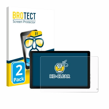 Parte frontale di una confezione del prodotto con il logo del marchio BROTECT. Accanto è raffigurato il dispositivo Laptok KB1