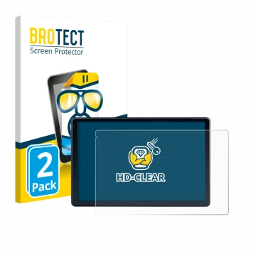 Parte frontale di una confezione del prodotto con il logo del marchio BROTECT. Accanto è raffigurato il dispositivo MUISOO MUI