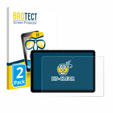 Parte frontale di una confezione del prodotto con il logo del marchio BROTECT. Accanto è raffigurato il dispositivo WOREGOO M2