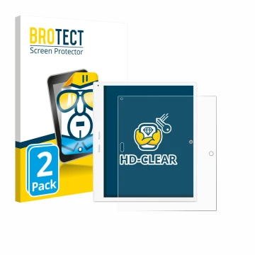 Parte frontale di una confezione del prodotto con il logo del marchio BROTECT. Accanto è raffigurato il dispositivo Bigme B10 