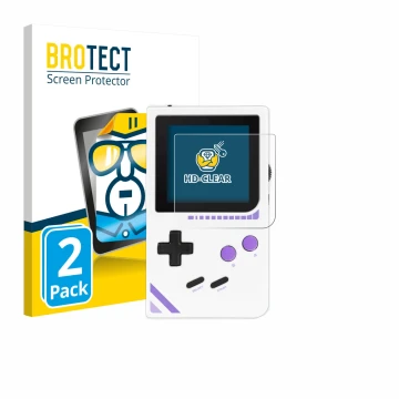 Parte frontale di una confezione del prodotto con il logo del marchio BROTECT. Accanto è raffigurato il dispositivo Modretro C