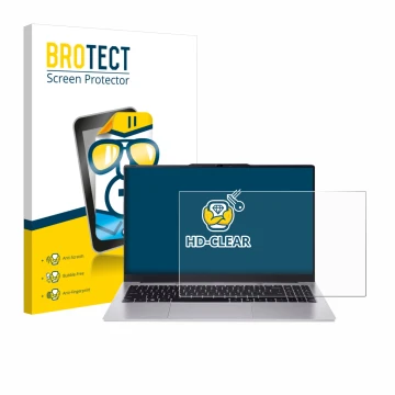 Parte frontale di una confezione del prodotto con il logo del marchio BROTECT. Accanto è raffigurato il dispositivo Acer Aspir