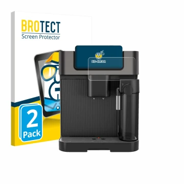 Parte frontale di una confezione del prodotto con il logo del marchio BROTECT. Accanto è raffigurato il dispositivo Grundig KV