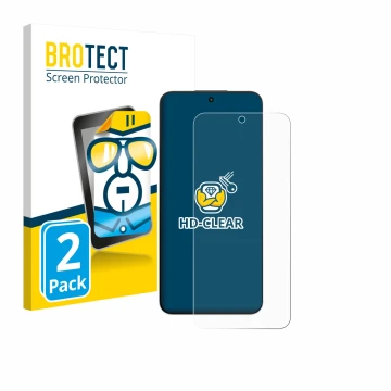 Parte frontale di una confezione del prodotto con il logo del marchio BROTECT. Accanto è raffigurato il dispositivo Oppo A6s P