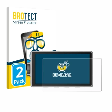 Parte frontale di una confezione del prodotto con il logo del marchio BROTECT. Accanto è raffigurato il dispositivo DJI Ronin 