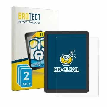 Parte frontale di una confezione del prodotto con il logo del marchio BROTECT. Accanto è raffigurato il dispositivo Bigme B6 P
