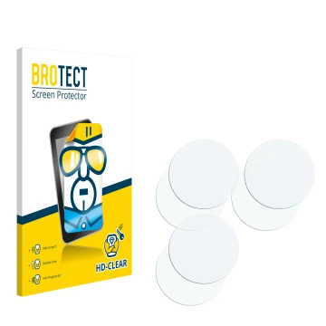 Parte frontale di una confezione del prodotto con il logo del marchio BROTECT. Accanto si trova la protezione per lo schermo c