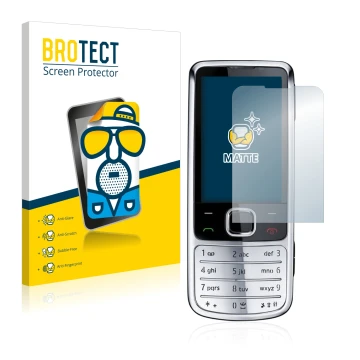 Parte frontale di una confezione del prodotto con il logo del marchio BROTECT. Accanto è raffigurato il dispositivo Nokia 6700