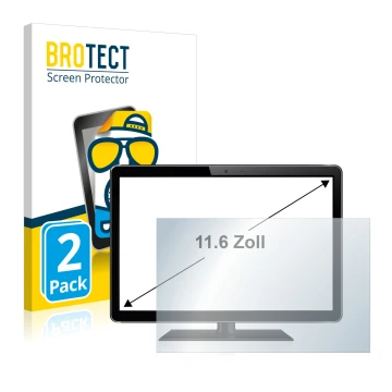 Parte frontale di una confezione del prodotto con il logo del marchio BROTECT. Accanto è raffigurato il dispositivo con la rel