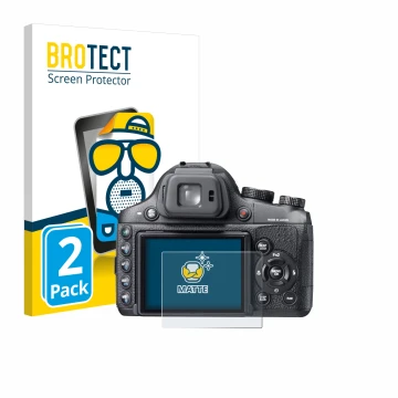 Parte frontale di una confezione del prodotto con il logo del marchio BROTECT. Accanto è raffigurato il dispositivo Fujifilm F