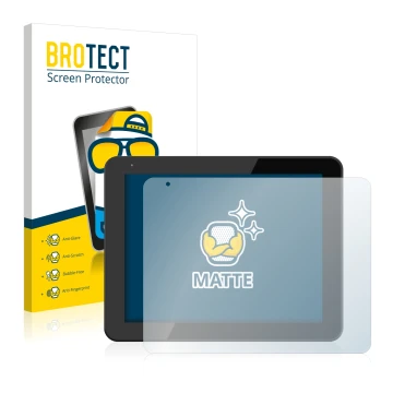 Parte frontale di una confezione del prodotto con il logo del marchio BROTECT. Accanto è raffigurato il dispositivo BQ Curie 2