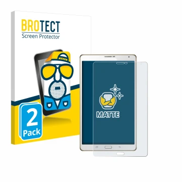 Parte frontale di una confezione del prodotto con il logo del marchio BROTECT. Accanto è raffigurato il dispositivo Samsung Ga