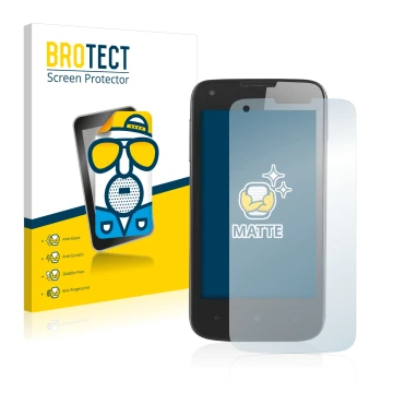Parte frontale di una confezione del prodotto con il logo del marchio BROTECT. Accanto è raffigurato il dispositivo Prestigio 