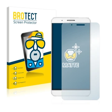 Parte frontale di una confezione del prodotto con il logo del marchio BROTECT. Accanto è raffigurato il dispositivo Honor 7i c