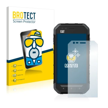 Parte frontale di una confezione del prodotto con il logo del marchio BROTECT. Accanto è raffigurato il dispositivo Caterpilla