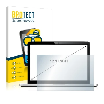 Parte frontale di una confezione del prodotto con il logo del marchio BROTECT. Accanto è raffigurato il dispositivo con la rel