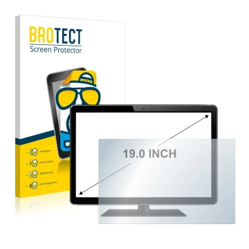 Parte frontale di una confezione del prodotto con il logo del marchio BROTECT. Accanto è raffigurato il dispositivo con la rel
