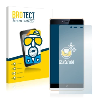 Parte frontale di una confezione del prodotto con il logo del marchio BROTECT. Accanto è raffigurato il dispositivo KingZone K