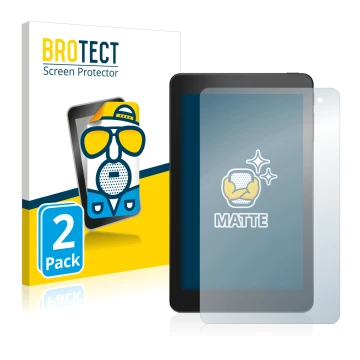 Parte frontale di una confezione del prodotto con il logo del marchio BROTECT. Accanto è raffigurato il dispositivo Dell Venue