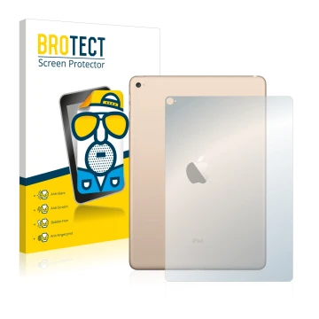 Parte frontale di una confezione del prodotto con il logo del marchio BROTECT. Accanto è raffigurato il dispositivo Apple iPad
