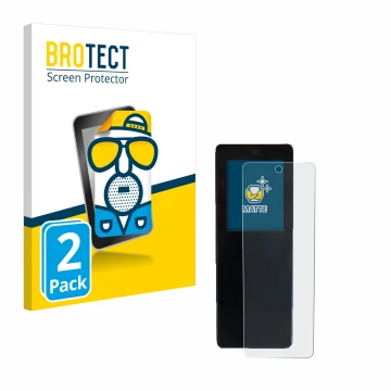 Parte frontale di una confezione del prodotto con il logo del marchio BROTECT. Accanto è raffigurato il dispositivo Stromer ST