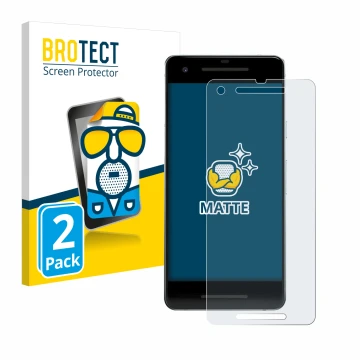 Parte frontale di una confezione del prodotto con il logo del marchio BROTECT. Accanto è raffigurato il dispositivo Google Pix
