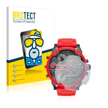 Parte frontale di una confezione del prodotto con il logo del marchio BROTECT. Accanto è raffigurato il dispositivo Diesel DZ7