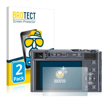 Parte frontale di una confezione del prodotto con il logo del marchio BROTECT. Accanto è raffigurato il dispositivo Leica C-Lu