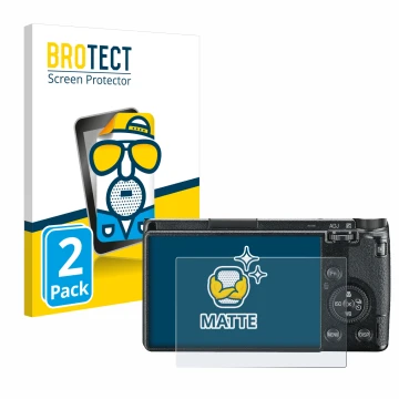 Parte frontale di una confezione del prodotto con il logo del marchio BROTECT. Accanto è raffigurato il dispositivo Ricoh GR I