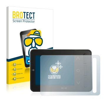 Parte frontale di una confezione del prodotto con il logo del marchio BROTECT. Accanto è raffigurato il dispositivo ISDT BG-8S