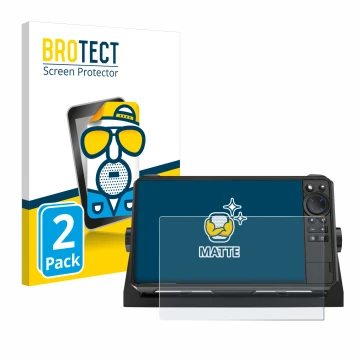 Parte frontale di una confezione del prodotto con il logo del marchio BROTECT. Accanto è raffigurato il dispositivo Lowrance H