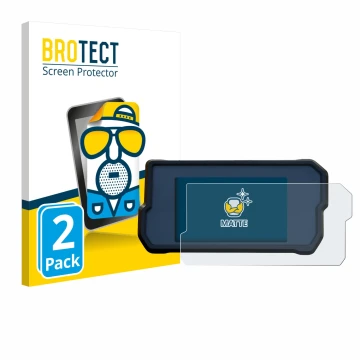 Parte frontale di una confezione del prodotto con il logo del marchio BROTECT. Accanto è raffigurato il dispositivo KTM 390 Du