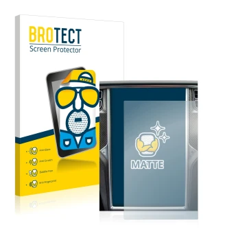 Parte frontale di una confezione del prodotto con il logo del marchio BROTECT. Accanto è raffigurato il dispositivo Tesla Mode