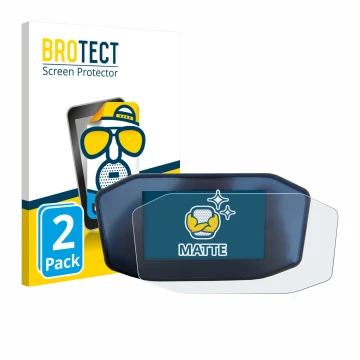 Parte frontale di una confezione del prodotto con il logo del marchio BROTECT. Accanto è raffigurato il dispositivo KTM 1290 S