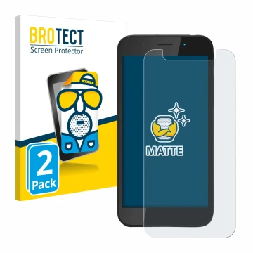 Parte frontale di una confezione del prodotto con il logo del marchio BROTECT. Accanto è raffigurato il dispositivo Shiftphone