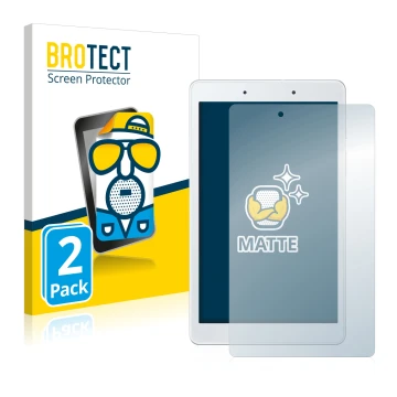 Parte frontale di una confezione del prodotto con il logo del marchio BROTECT. Accanto è raffigurato il dispositivo Samsung Ga