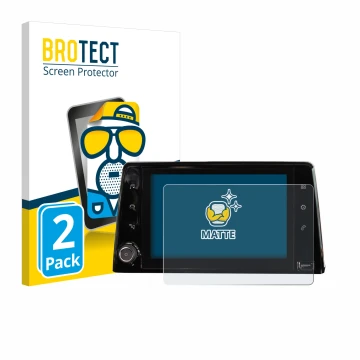 Parte frontale di una confezione del prodotto con il logo del marchio BROTECT. Accanto è raffigurato il dispositivo Peugeot Ri