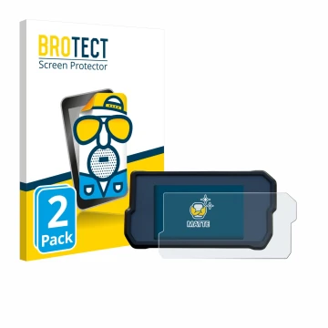 Parte frontale di una confezione del prodotto con il logo del marchio BROTECT. Accanto è raffigurato il dispositivo KTM 790 Ad