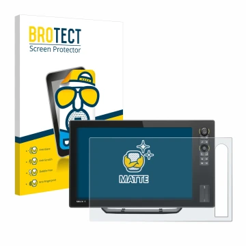 Parte frontale di una confezione del prodotto con il logo del marchio BROTECT. Accanto è raffigurato il dispositivo Humminbird