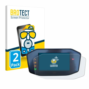 Parte frontale di una confezione del prodotto con il logo del marchio BROTECT. Accanto è raffigurato il dispositivo KTM 890 Du