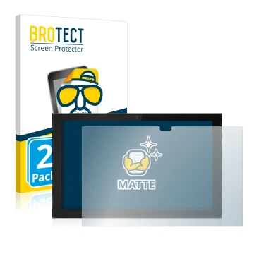 Parte frontale di una confezione del prodotto con il logo del marchio BROTECT. Accanto è raffigurato il dispositivo Lenovo Ide